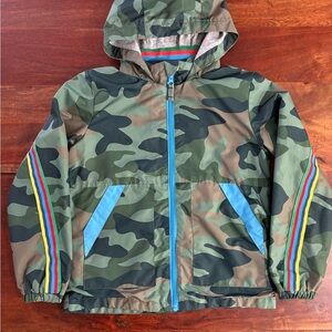 Mini Boden Boys Windbreaker Jacket Size 9-10